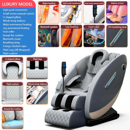Heated Home Office Zero Gravity Human Touch Massage chair