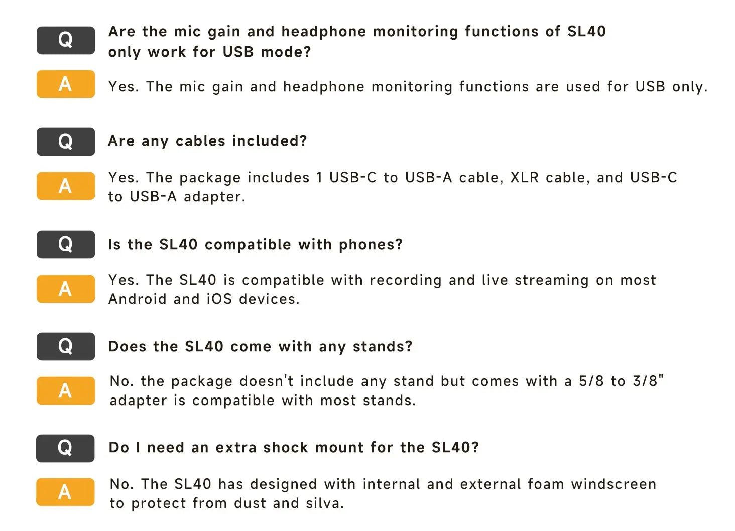 FDUCE SL40X Dynamic Podcast Microphone