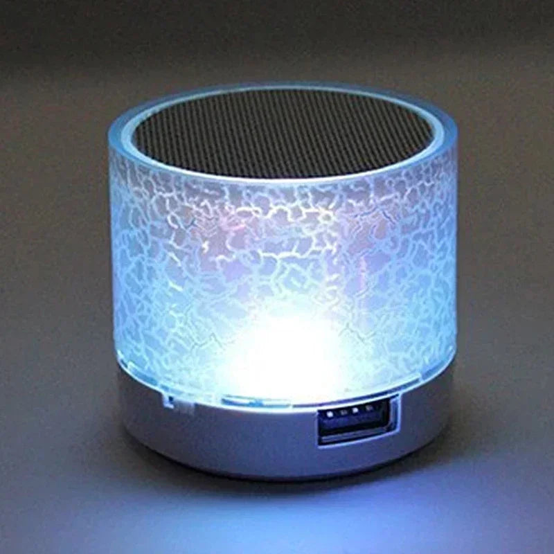 Mini Wireless Bluetooth Speaker with LED Light