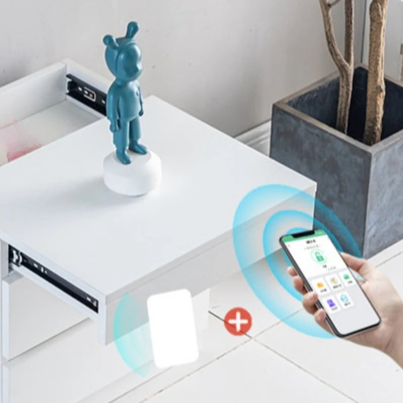 intelligent hidden compartment bedside table invisible anti-theft bedroom design storage cabinet Corner comfortable furniture