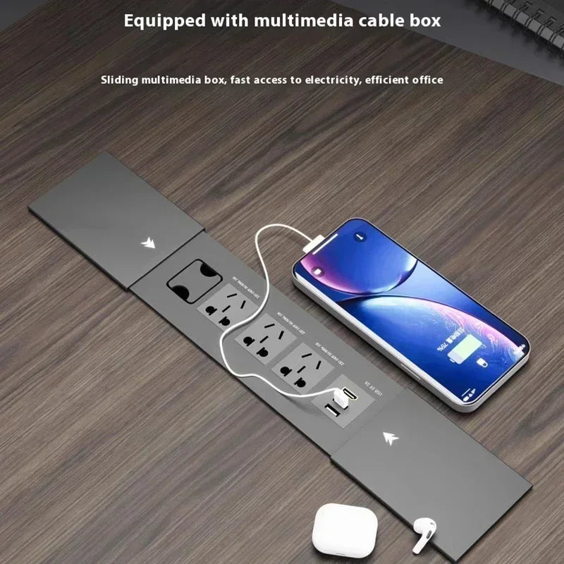 Executive Pro Standing Desk Smart Charging Organizer Ergonomic Motion Control Office Solution Secretária Executiva Furniture