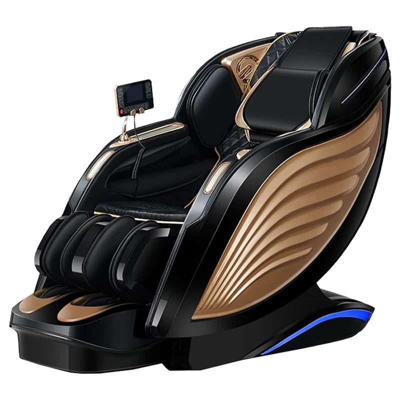 4D SL-Track Massage Chair Zero Gravity Full Body w/AI Voice 3D Luxury Electric Home Office Massage Sofa 3Y Warranty