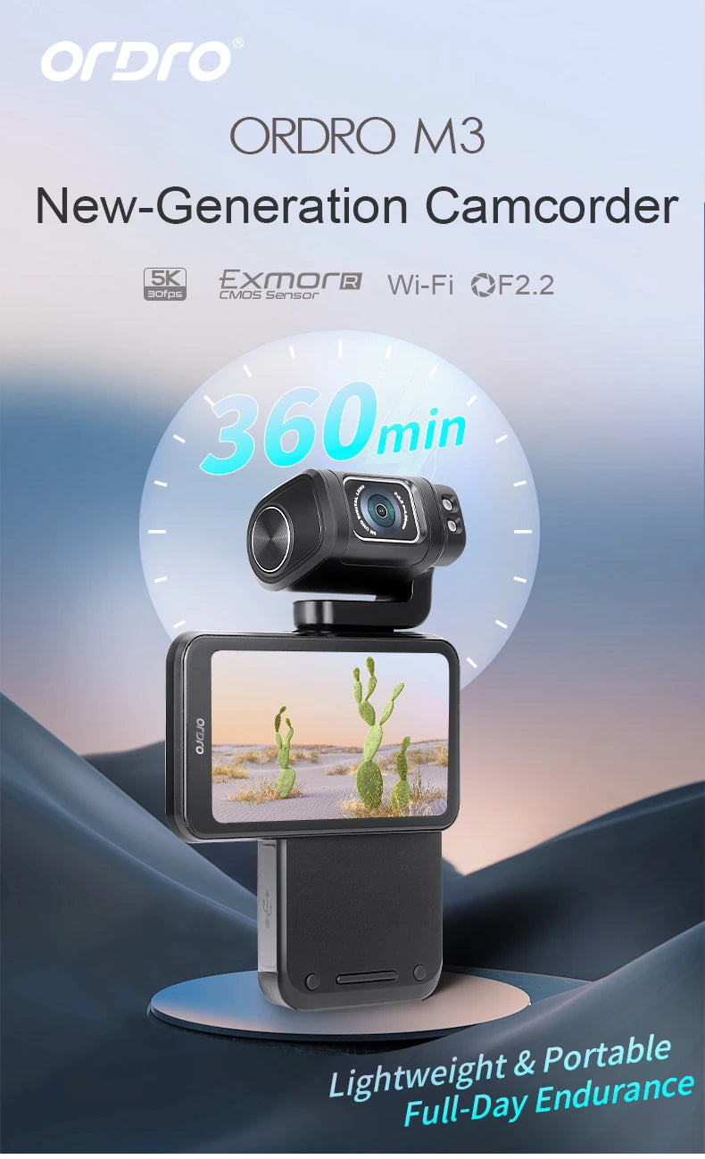 Ordro M3 5K Pocket Digital Camera