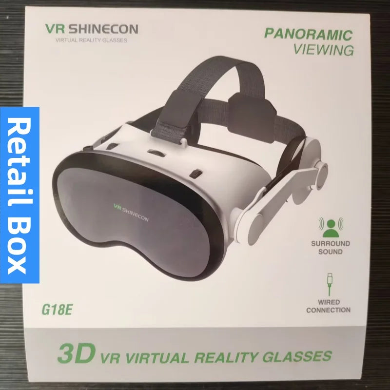 G18E VR headset for smartphone