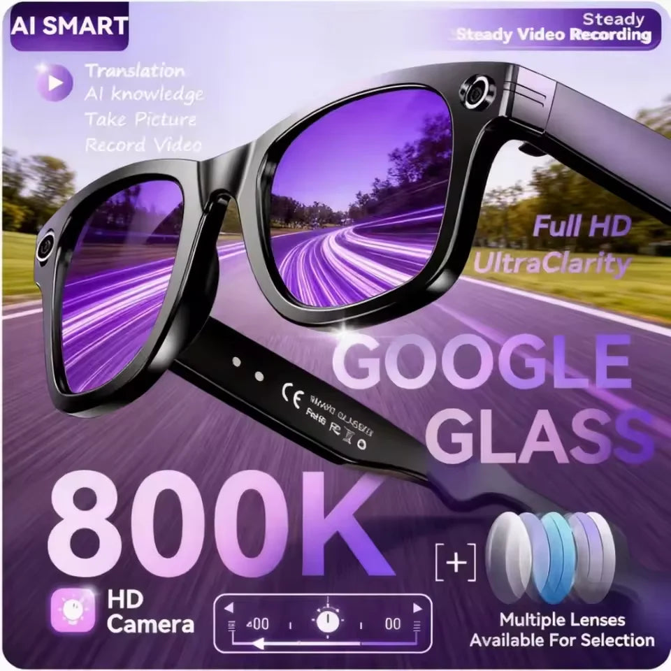 AI smart camera glasses