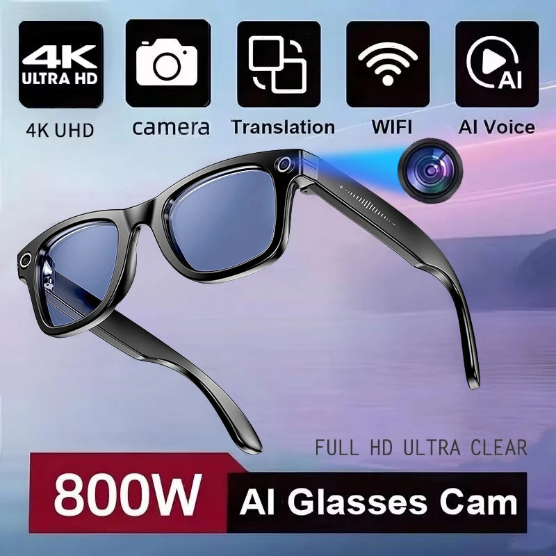 AI smart camera glasses