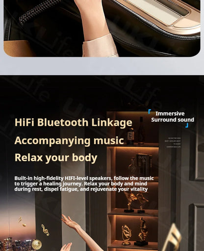 4D SL-Track Massage Chair Zero Gravity Full Body w/AI Voice 3D Luxury Electric Home Office Massage Sofa 3Y Warranty