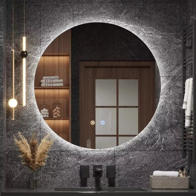 Wall Hung Frameless Touch Screen Led Bath Smart Mirror for Bathroom