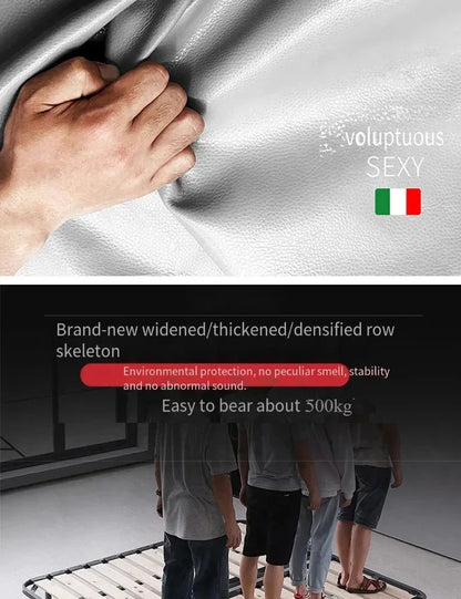 Simple Tatami Bed Massage Electric Multifunctional Headboards Double Bed Queen Size Frame Camas Moderrnas Inteligentes Furniture