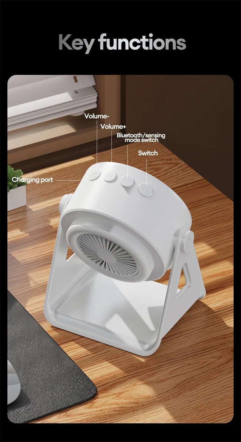 Portable Smart Induction Bluetooth Speaker