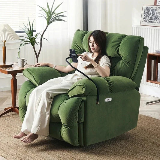 Electric Smart Rotate Chair Sofas Massage Single Person Chairs Living Room Nordic Modern Recliner Sillon Individual Furniture