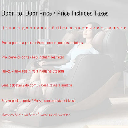 4D+4D Electric Massage Chairs Full Body Recliner Zero Gravity Auto Massage Chair Sl-Track 2025 Full Body Relaxation Massage Sofa