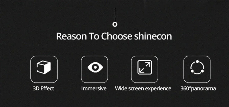 VR Shinecon 10.0 Virtual Reality Headset