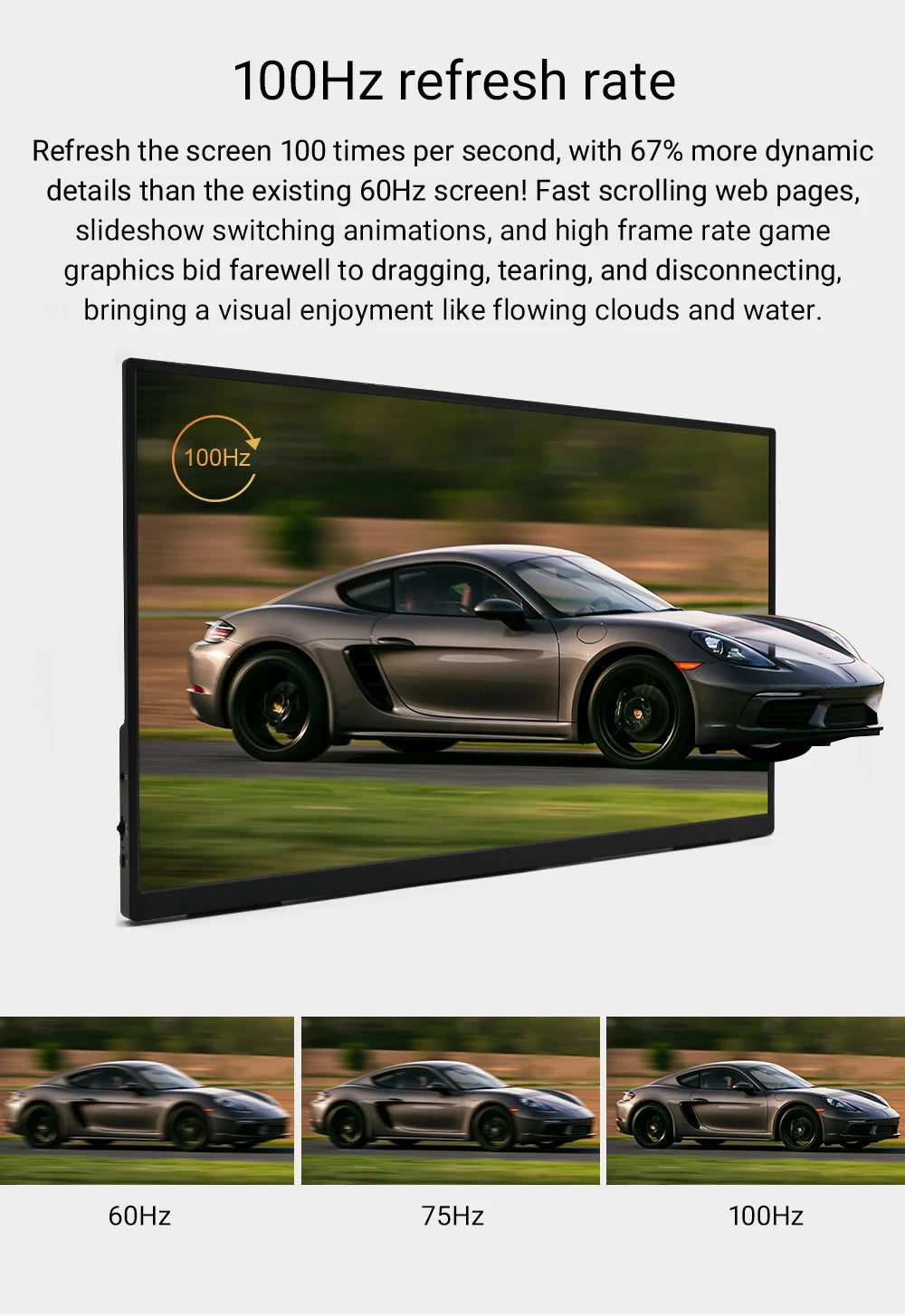 Portable 1080p HDR monitor