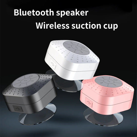 Portable Bluetooth Speaker Mini Audio Suction Cup Phone Stand Surround Sound Subwoofer Smart Home Electronic Devices