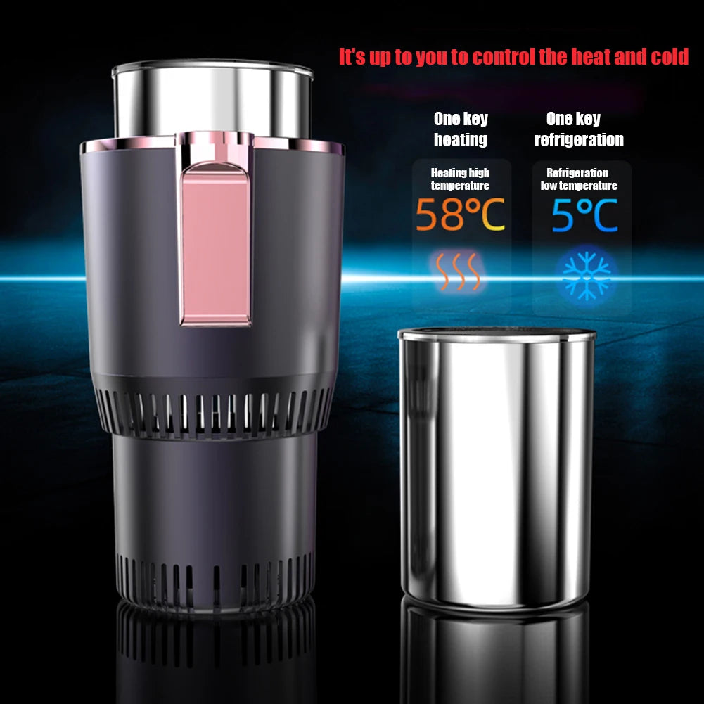 Smart Digital Car Cup Holder Cooler & Heater