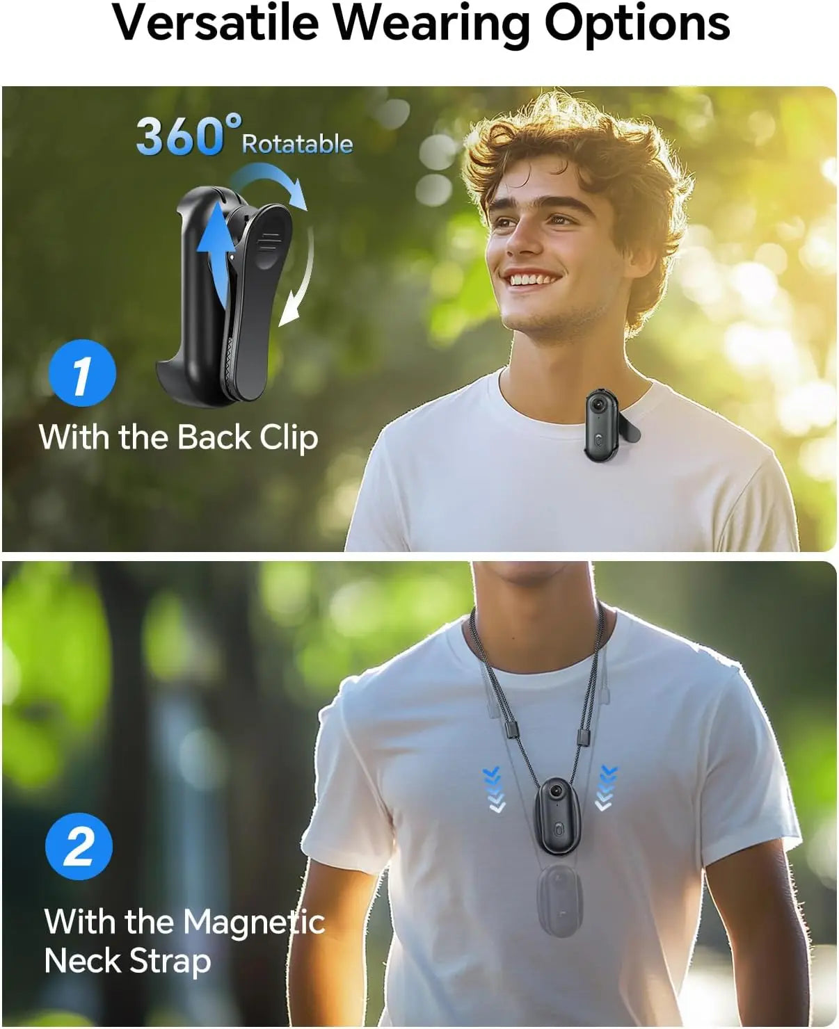 4K Wearable Mini Body Camera