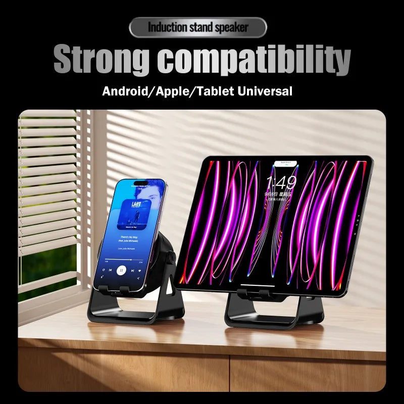 Portable Smart Induction Bluetooth Speaker
