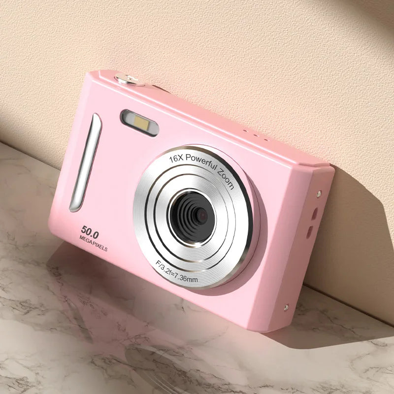 2026 NEW 5K Digital Portable Camera Pixels Auto Focus Entry-level Camera Dual Camera Flash Student CCD