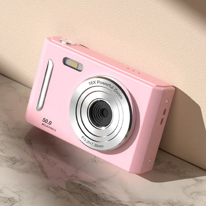 2026 NEW 5K Digital Portable Camera Pixels Auto Focus Entry-level Camera Dual Camera Flash Student CCD