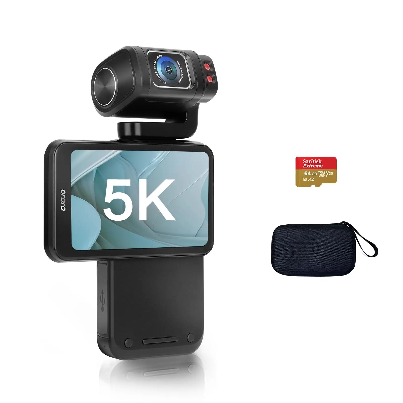 Ordro M3 5K Pocket Digital Camera
