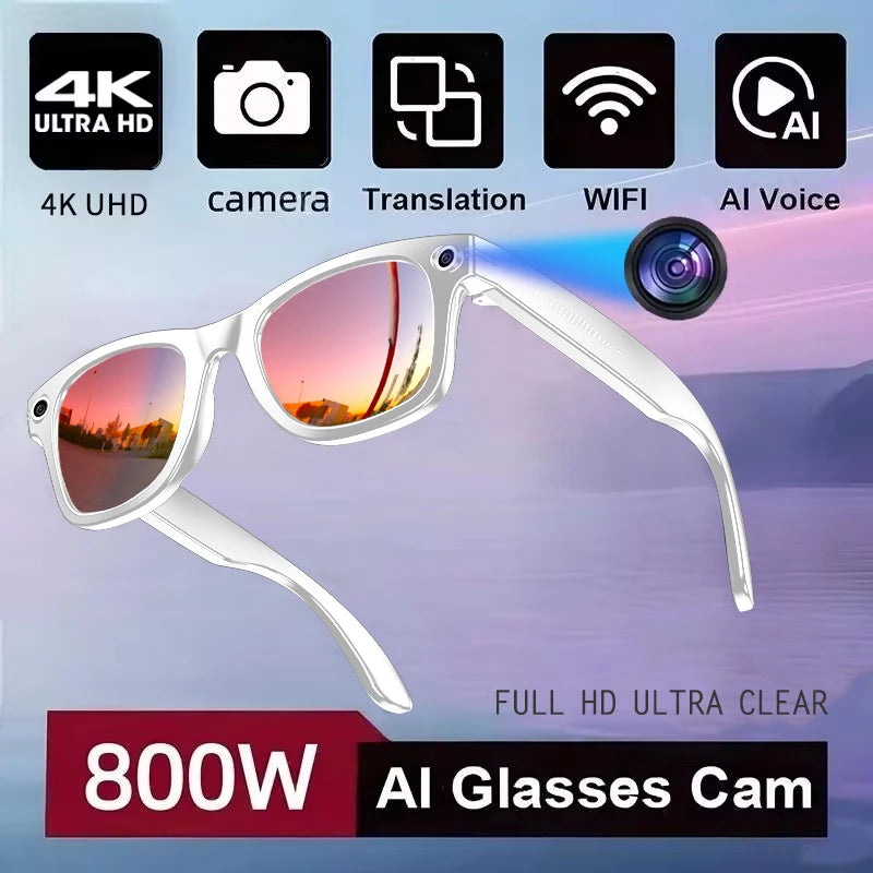 AI smart camera glasses