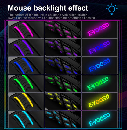 wireless RGB gaming mouse