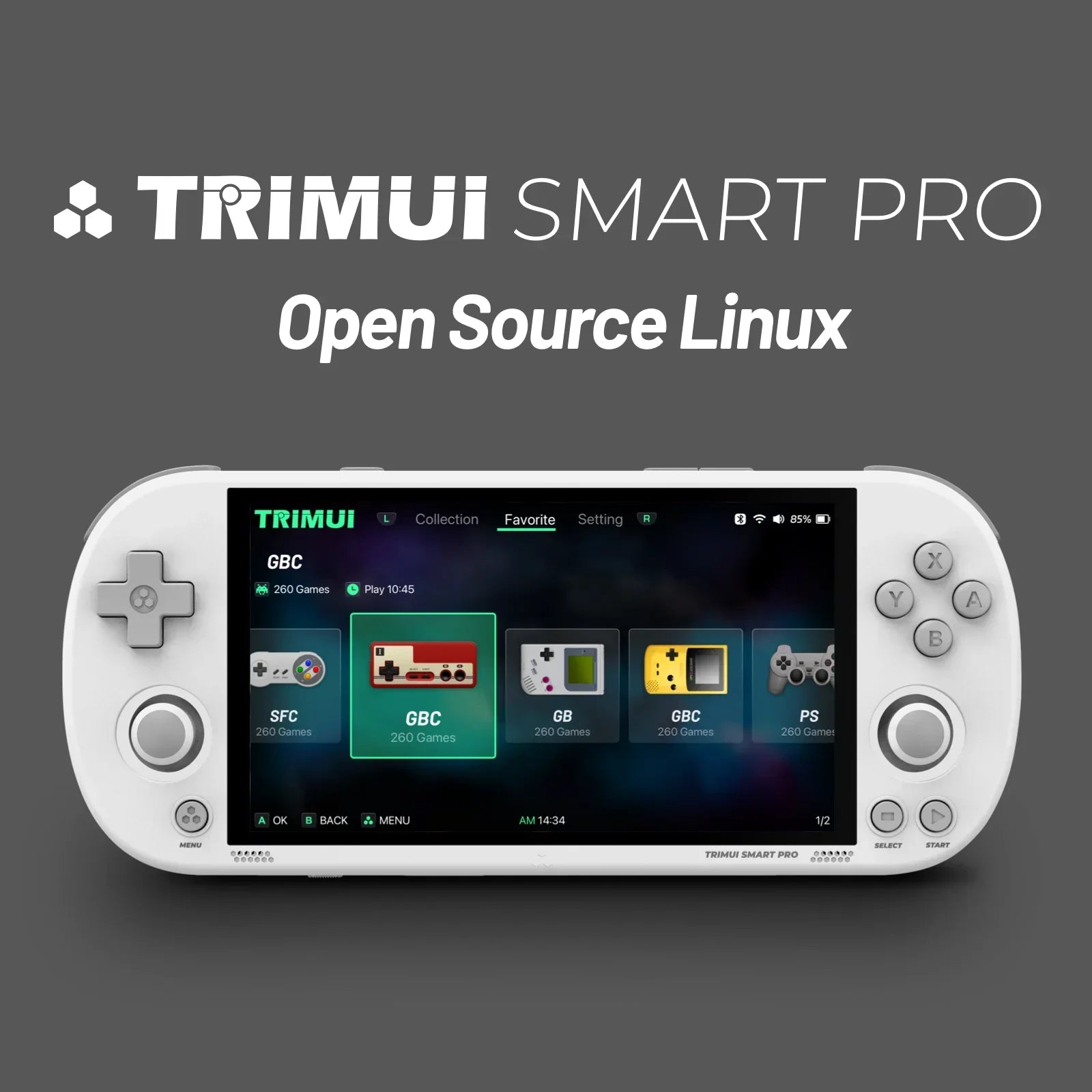 Trimui Smart Pro handheld game console