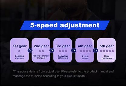 Electric Fascia Massager EMSMicro Current Vibration Deep Tissue Compression Muscle Relaxation Body Lifting Scraper Massage Knife