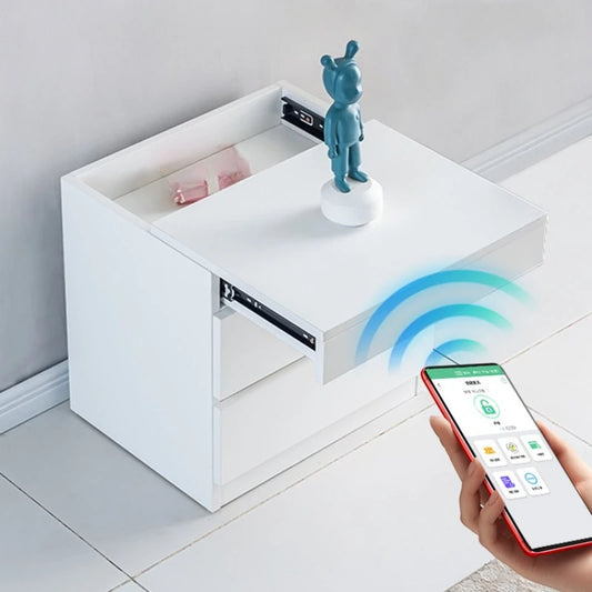 intelligent hidden compartment bedside table invisible anti-theft bedroom design storage cabinet Corner comfortable furniture