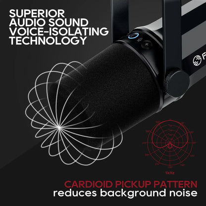 FDUCE SL40X Dynamic Podcast Microphone