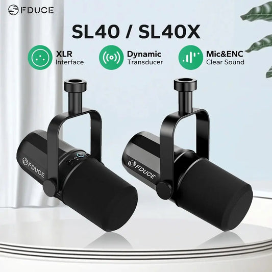 FDUCE SL40X Dynamic Podcast Microphone