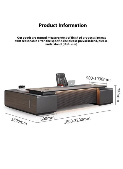 Executive Pro Standing Desk Smart Charging Organizer Ergonomic Motion Control Office Solution Secretária Executiva Furniture