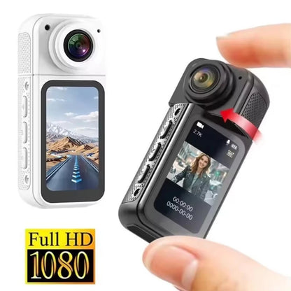 HD 1080P Thumbcam 2.7K WiFi Mini Camera Portable Digital Video Recorder Police BodyCam 180° Rotate Sports DV Riding Camcorder