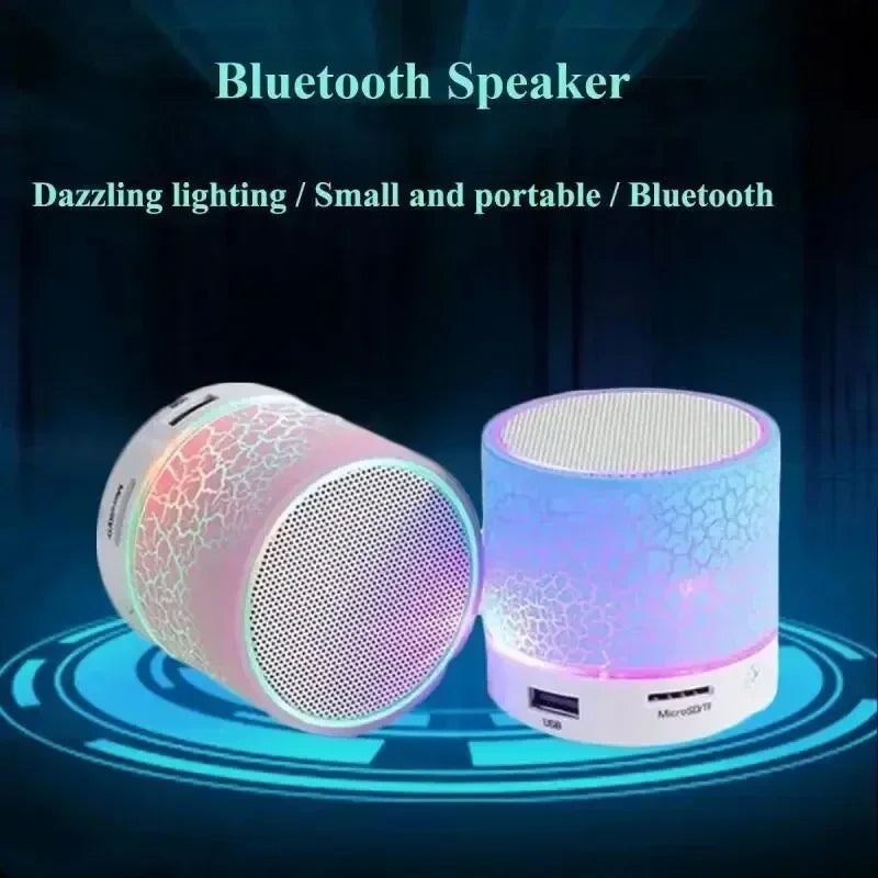 Mini Wireless Bluetooth Speaker with LED Light