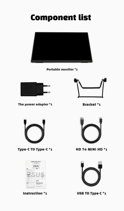 Portable 1080p HDR monitor