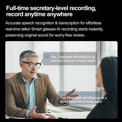 AI smart camera glasses