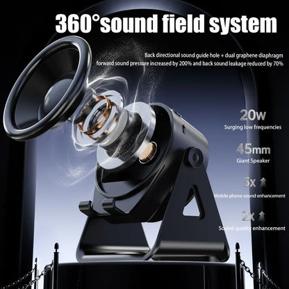 Portable Smart Induction Bluetooth Speaker