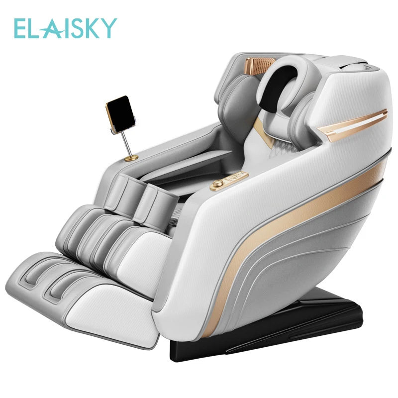Full Body Airbags Zero Gravity Massager Chair Electric LCD Screen Massage Relaxing Hifi Bluetooth Music Chair Multi Functional