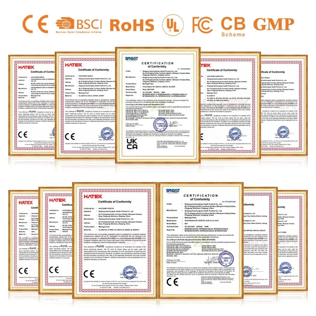 4D+4D Electric Massage Chairs Full Body Recliner Zero Gravity Auto Massage Chair Sl-Track 2025 Full Body Relaxation Massage Sofa