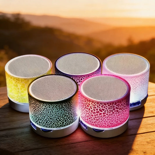 Bluetooth Speaker Mini Wireless Loudspeaker Crack LED TF Card USB Subwoofer Portable MP3 Sound Wireless Speaker for Smart Phone