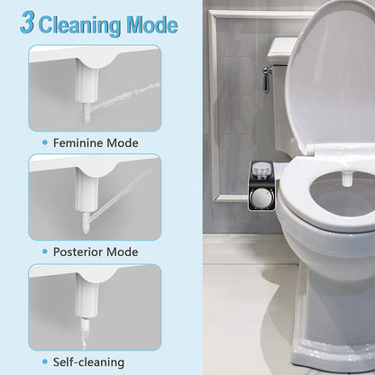 Smart Toilet Seat Butt Flusher Without Electricity