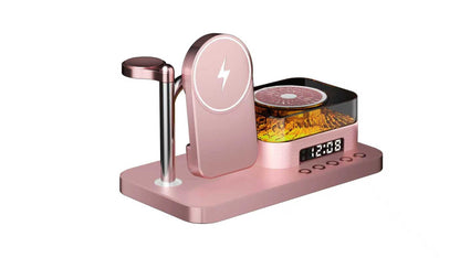 8-in-1 Magnetic Wireless Charging Stand With Multiple Functions