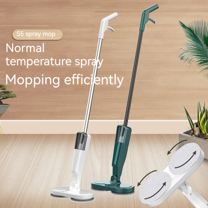All-in-one sweeping and mopping machine showcasing S5 spray mop for efficient cleaning.