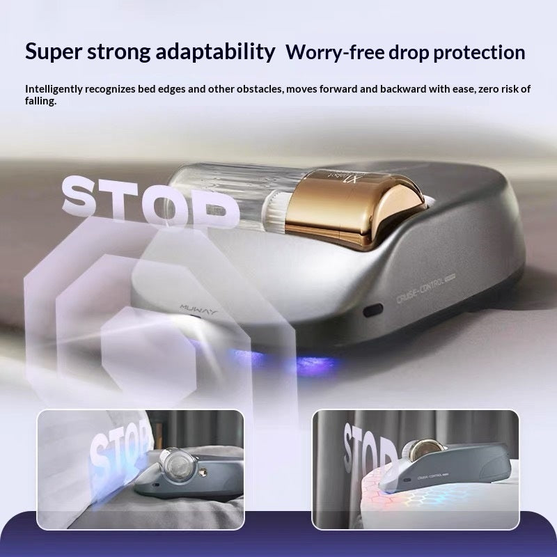 Automatic Bed Cleaning Robot, Vacuum for Cat and Dog Hair on Bed and Mite