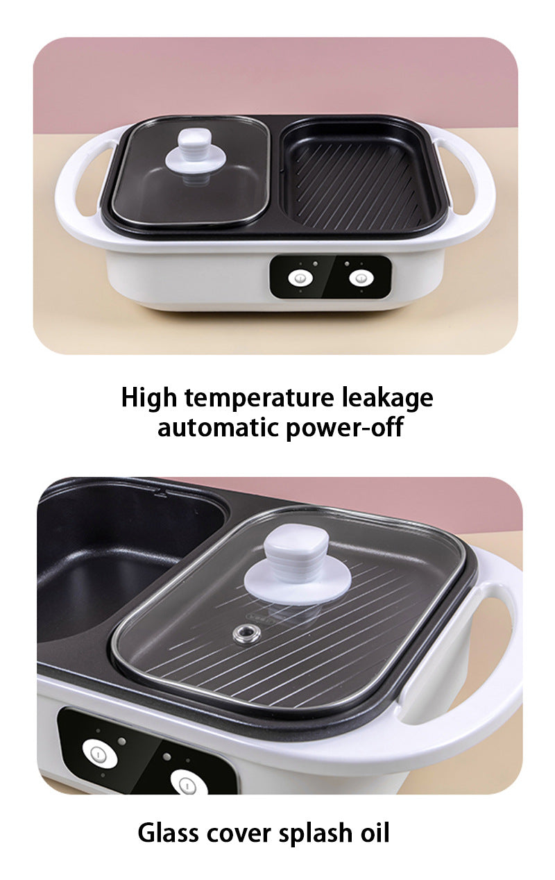 Electric frying oven