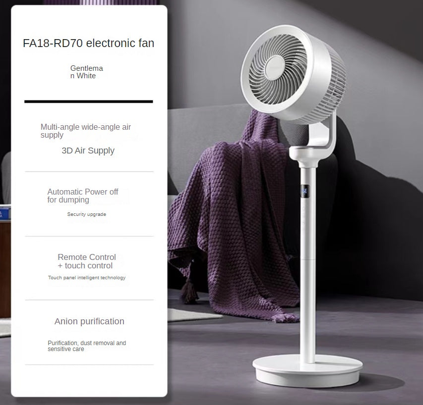 Air Circulation Purification Smart Electric Fan Home Floor