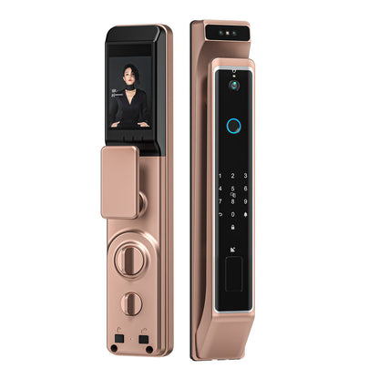 Face Recognition Peephole View Smart Door Lock