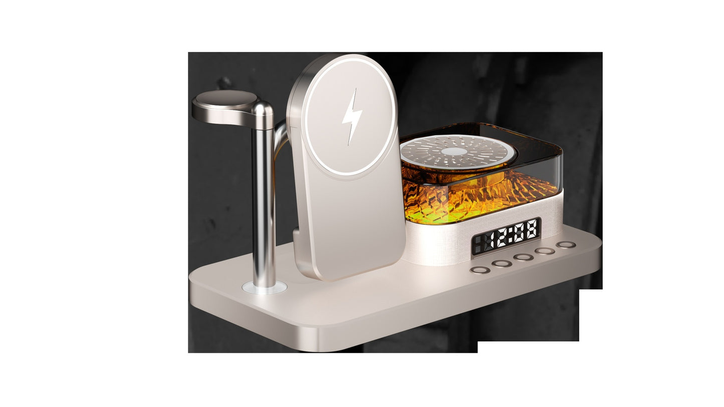 8-in-1 Magnetic Wireless Charging Stand With Multiple Functions