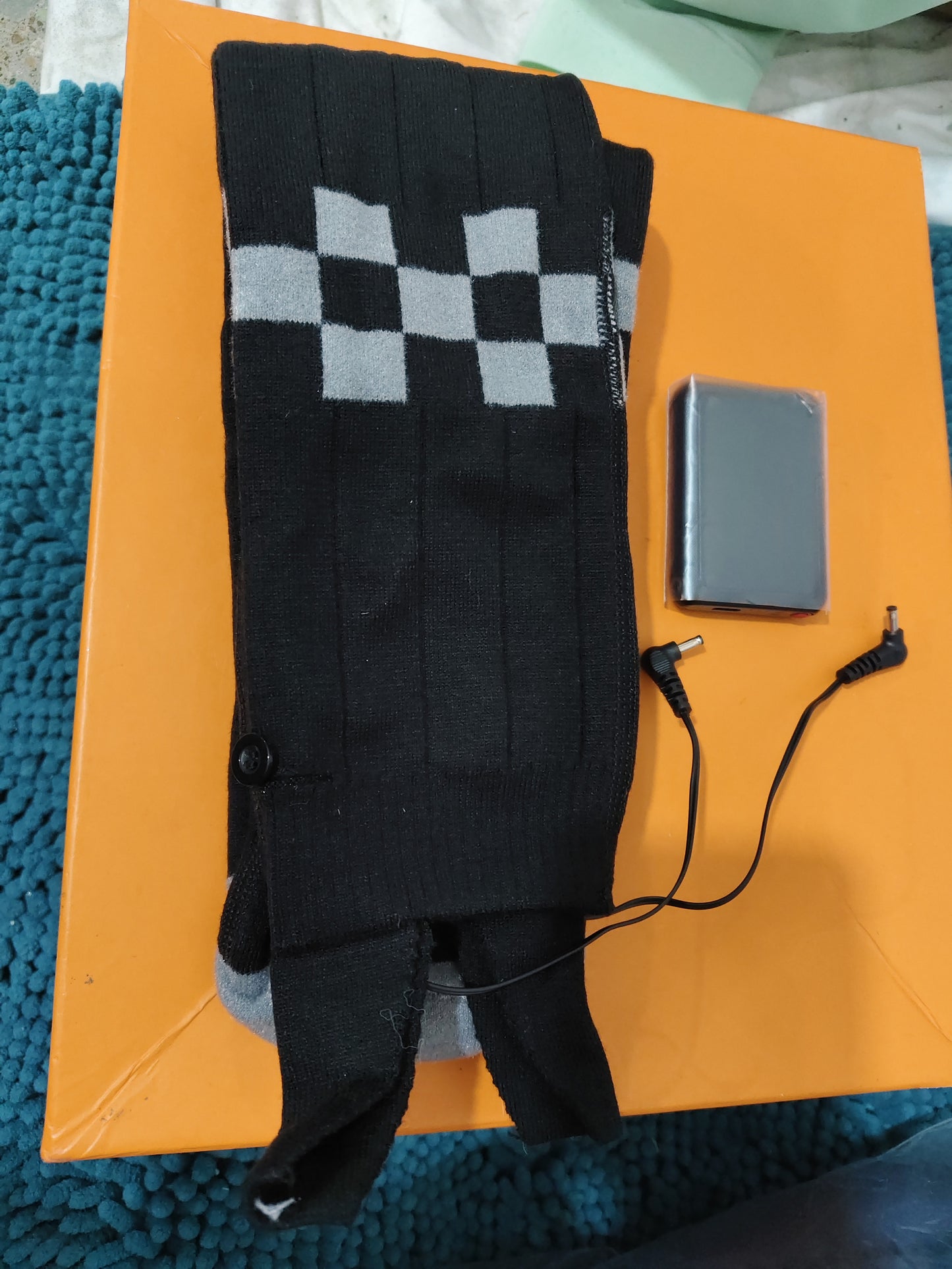 Smart APP Control Heating Foot Skiing Stockings